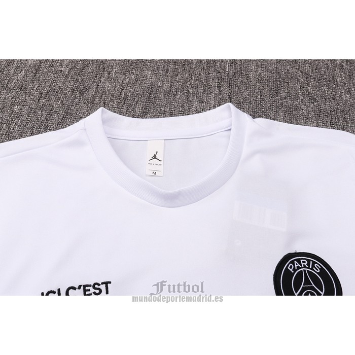 Chandal del Paris Saint-Germain Manga Corta 2020-2021 Blanco
